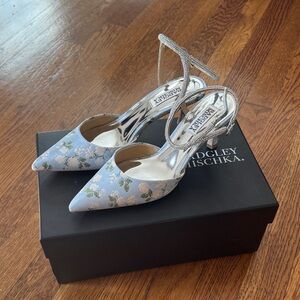 Badgley Mischka Autumn Jacquard pumps